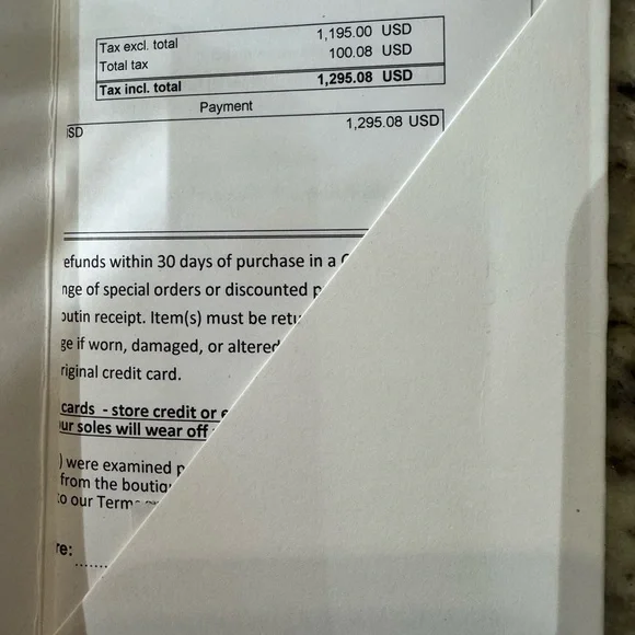 Christian Louboutin Elegant Black Suede Booties - Picture 6 of 6